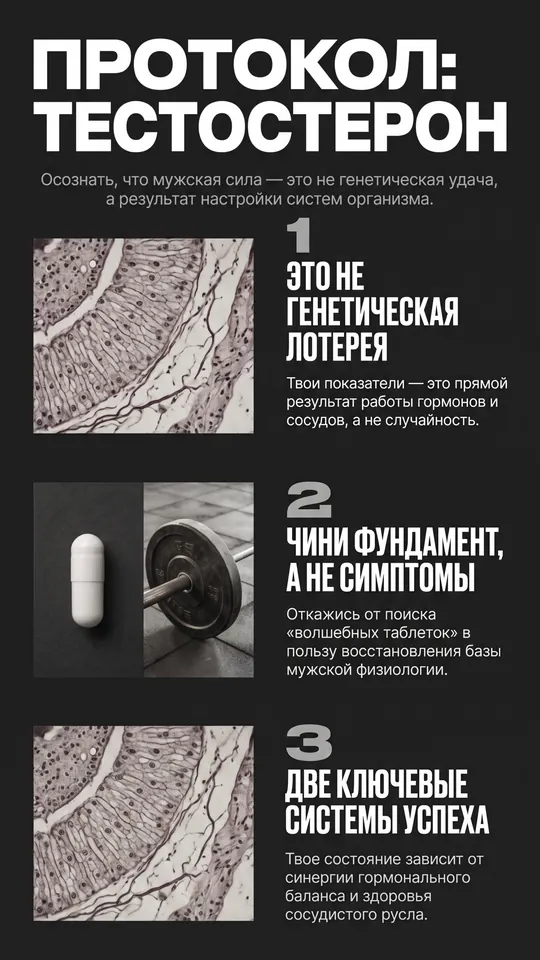 Обложка протокола «Тестостерон»